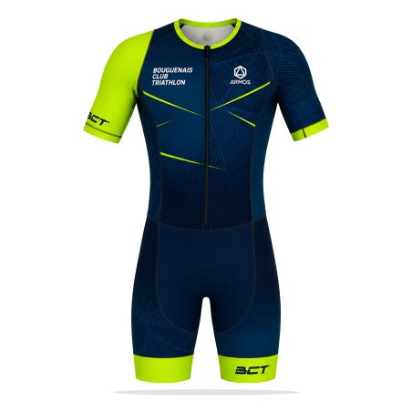 TRIFONCTION PRO RACE LD Manches courtes - BU104TH - BOUGUENAIS CLUB TRIATHLON