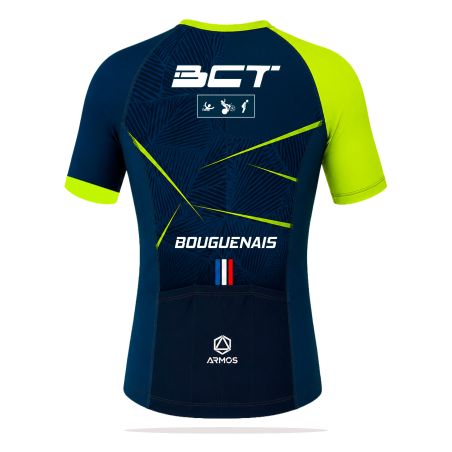 TOP TRIATHLON PERFO LD Manches courtes - BU107TH - BOUGUENAIS CLUB TRIATHLON