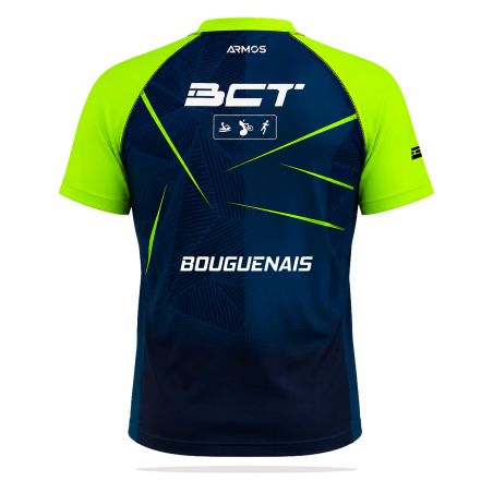 MAILLOT RUNNING PERFO R+ Manches courtes - Homme - BU705H - BOUGUENAIS CLUB TRIATHLON