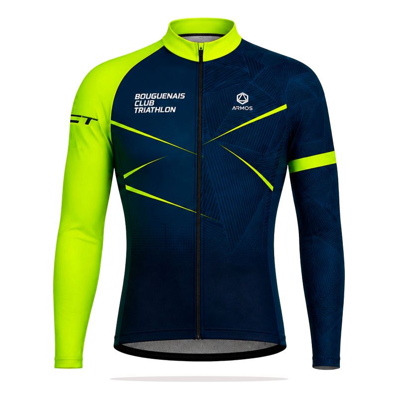 MAILLOT ACTIVE Manches Longues - Enfant - BU320E - BOUGUENAIS CLUB TRIATHLON