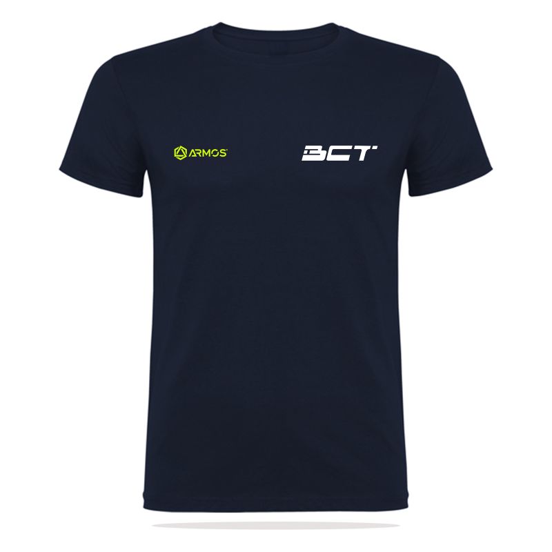 T-SHIRT COTON 155g Ecusson coeur - Homme / Enfant - R6554H/E - BOUGUENAIS CLUB TRIATHLON