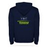 SWEAT CAPUCHE COTON Ecusson coeur - Homme / Enfant - R1067H/E - BOUGUENAIS CLUB TRIATHLON