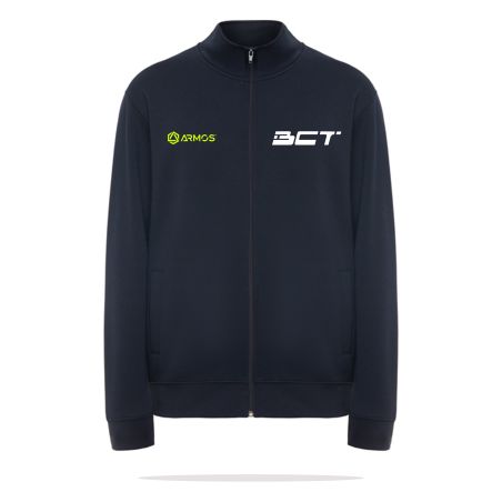 SWEAT ZIPPÉ COTON Ecusson coeur - Adulte / Enfant - R6439 - BOUGUENAIS CLUB TRIATHLON