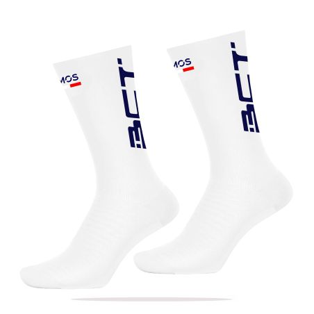 CHAUSSETTES MI-HAUTES TRIATHLON Sublimées - HY800 - BOUGUENAIS CLUB TRIATHLON