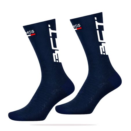 CHAUSSETTES MI-HAUTES TRIATHLON Marquées - HY800 - BOUGUENAIS CLUB TRIATHLON