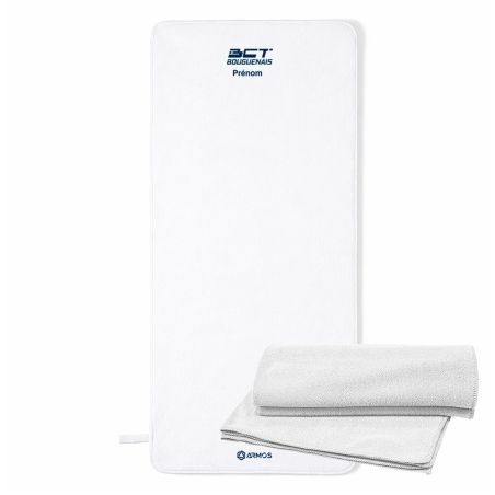 SERVIETTE SPORT EPONGE 60 x 145 - R7100G - BOUGUENAIS CLUB TRIATHLON