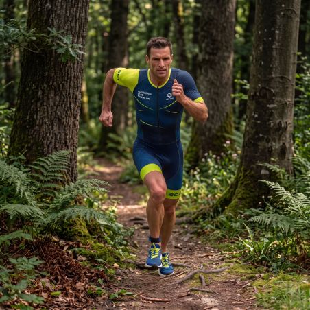 TRIFONCTION PRO RACE LD Manches courtes - BU104TH - BOUGUENAIS CLUB TRIATHLON