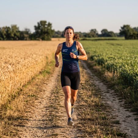 DÉBARDEUR RUNNING PERFO R+ - Femme - BU703F - BOUGUENAIS CLUB TRIATHLON