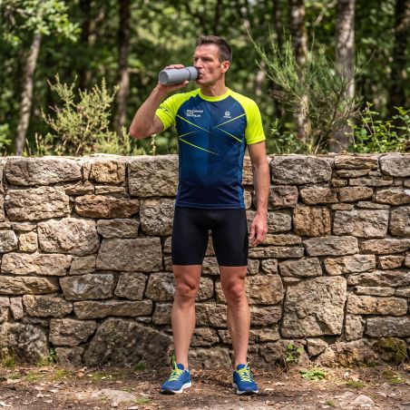 MAILLOT RUNNING PERFO R+ Manches courtes - Homme - BU705H - BOUGUENAIS CLUB TRIATHLON