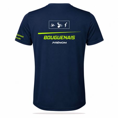 T-SHIRT TECHNIQUE RUNNING EVO LIGHT - Homme / Enfant - R0430H/E - BOUGUENAIS CLUB TRIATHLON
