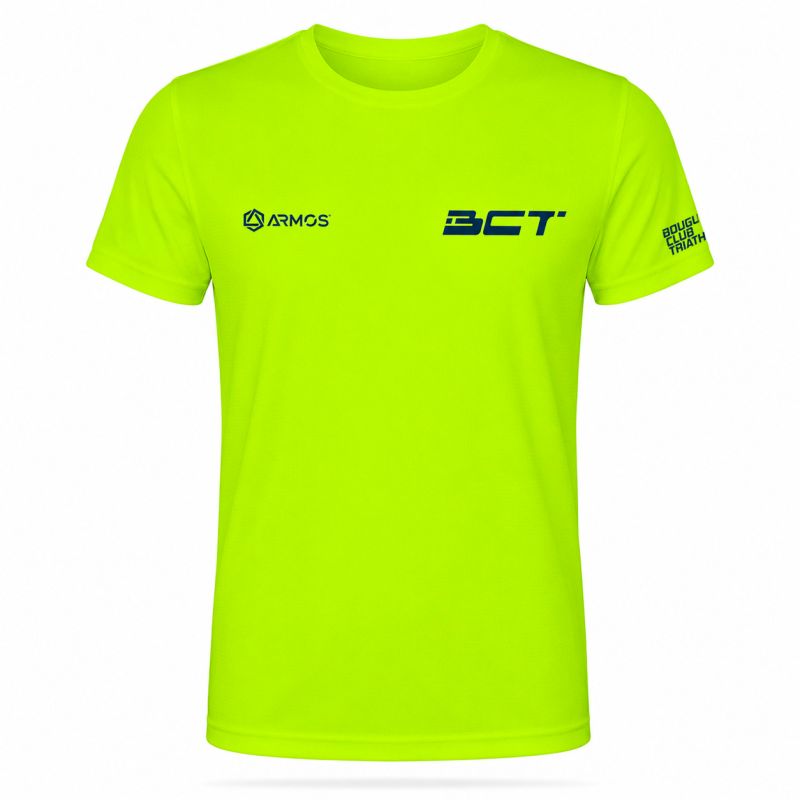 T-SHIRT TECHNIQUE RUNNING EVO LIGHT - Homme / Enfant - R0430H/E - BOUGUENAIS CLUB TRIATHLON