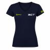 T-SHIRT COTON 155g Ecusson coeur - Femme - R6627/R6646 - BOUGUENAIS CLUB TRIATHLON
