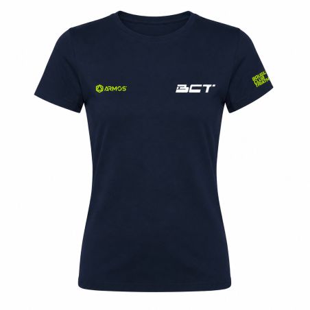 T-SHIRT COTON 155g Ecusson coeur - Femme - R6627/R6646 - BOUGUENAIS CLUB TRIATHLON