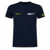 T-SHIRT COTON 155g Ecusson coeur - Homme / Enfant - R6554H/E - BOUGUENAIS CLUB TRIATHLON