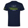 T-SHIRT COTON 155g Ecusson coeur - Homme / Enfant - R6554H/E - BOUGUENAIS CLUB TRIATHLON
