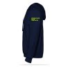 SWEAT CAPUCHE COTON Ecusson coeur - Homme / Enfant - R1067H/E - BOUGUENAIS CLUB TRIATHLON