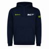 SWEAT CAPUCHE COTON Ecusson coeur - Homme / Enfant - R1067H/E - BOUGUENAIS CLUB TRIATHLON