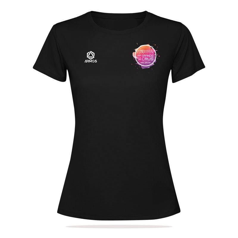 T-SHIRT TECHNIQUE RUNNING EVO LIGHT MC Femme - R0431 - MARATHON DES GRANDS CRUS