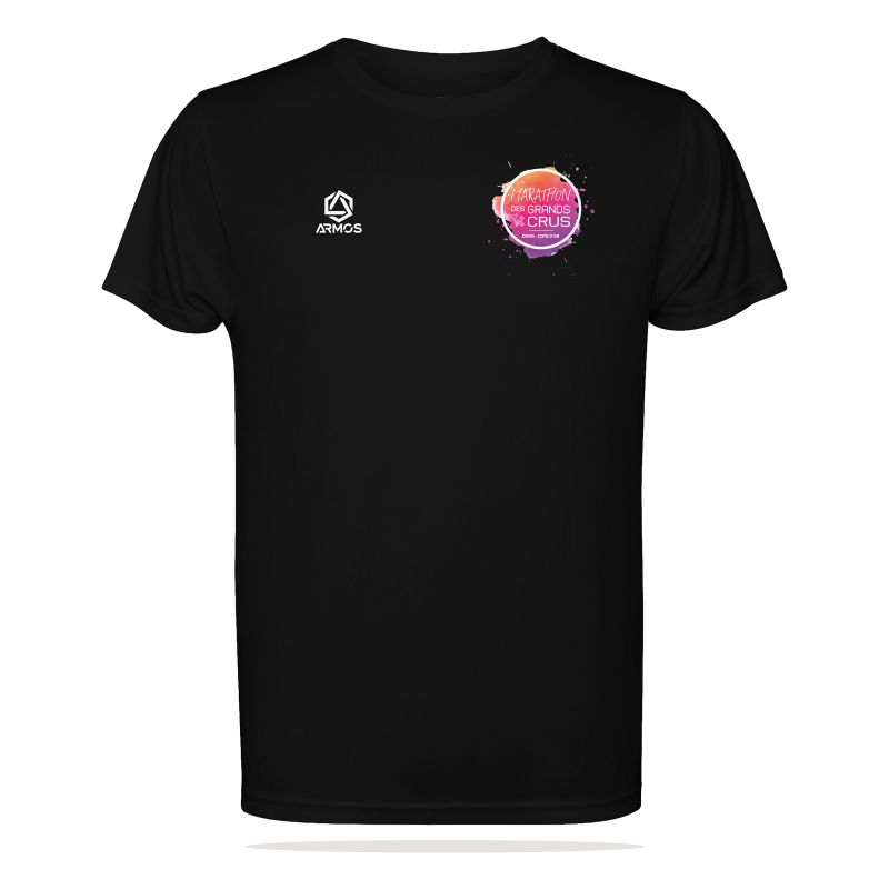 T-SHIRT TECHNIQUE RUNNING EVO LIGHT MC Homme / Enfant - R0430/E - MARATHON DES GRANDS CRUS
