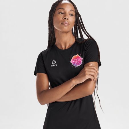T-SHIRT TECHNIQUE RUNNING EVO LIGHT MC Femme - R0431 - MARATHON DES GRANDS CRUS