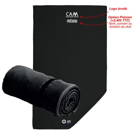 SERVIETTE SPORT MICROFIBRE BRODÉE 38 x 68 - R1751 - CAM VALLEE DU CHER - CONTROIS