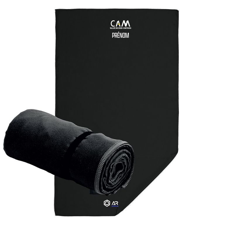 SERVIETTE SPORT MICROFIBRE BRODÉE 38 x 68 - R1751 - CAM VALLEE DU CHER - CONTROIS