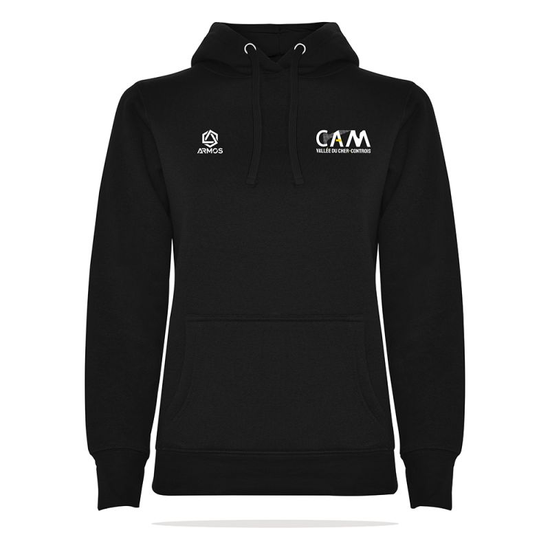 SWEAT CAPUCHE COTON Femme - R1068F - CAM VALLEE DU CHER - CONTROIS
