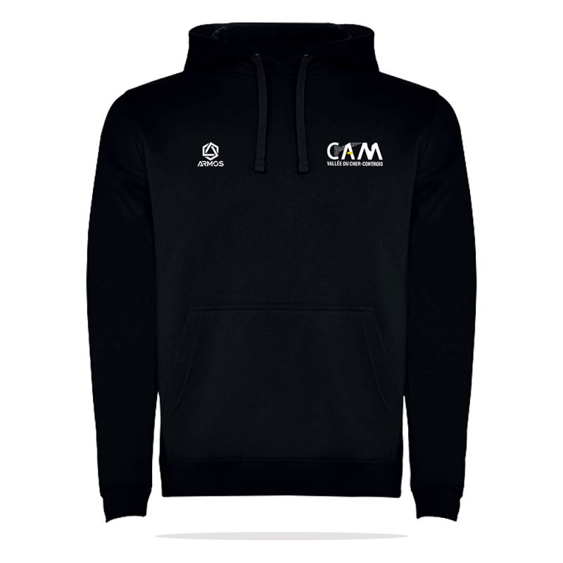 SWEAT CAPUCHE COTON Homme/Enfant - R1067H/E - CAM VALLEE DU CHER - CONTROIS