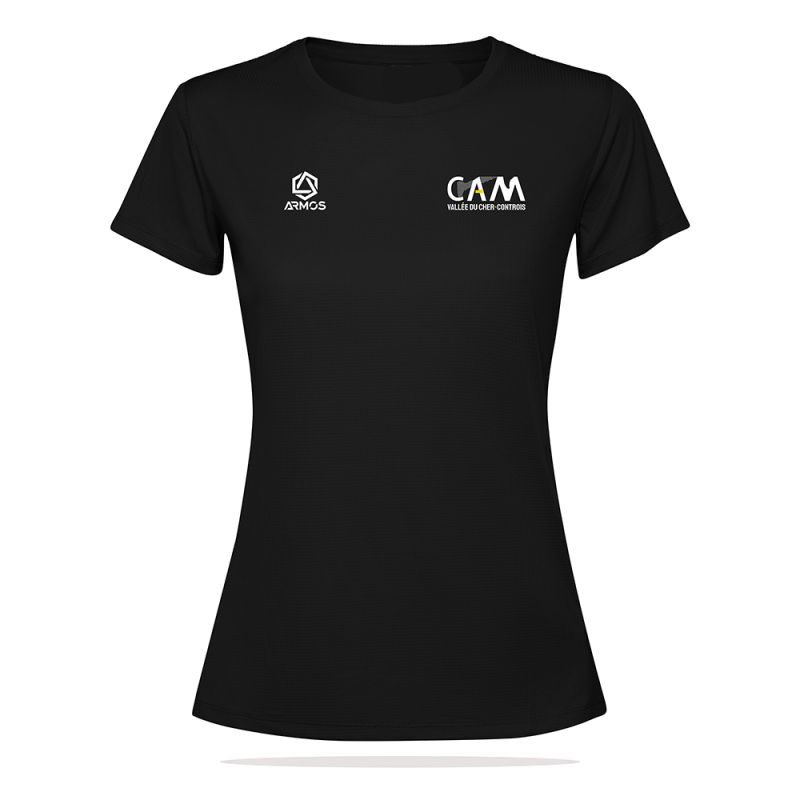 T-SHIRT TECHNIQUE RUNNING EVO LIGHT MC Femme - R0431 - CAM VALLEE DU CHER - CONTROIS