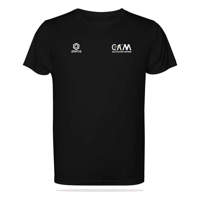 T-SHIRT TECHNIQUE RUNNING EVO LIGHT MC Homme / Enfant - R0430/E - R0430-E - CAM VALLEE DU CHER - CONTROIS