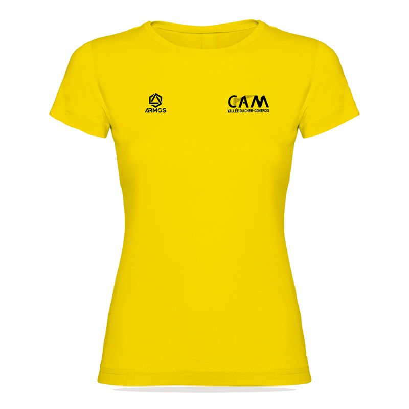 T-SHIRT COTON 155 Femme - R6627 - CAM VALLEE DU CHER - CONTROIS