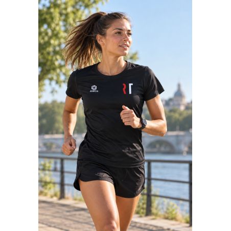 MAILLOT RUNNING ACTIVE MC Femme - R0431 - ROMANS TRIATHLON